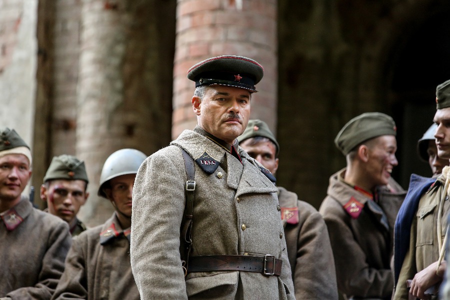 Кадр из фильма «Подольские курсанты» (2020 год). Евгений Дятлов в роли полковника Ивана Стрельбицкого