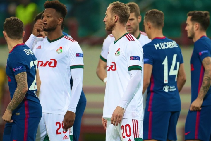 «Локомотив» сыграл вничью с «Атлетико» в матче группового этапа Лиги чемпионов