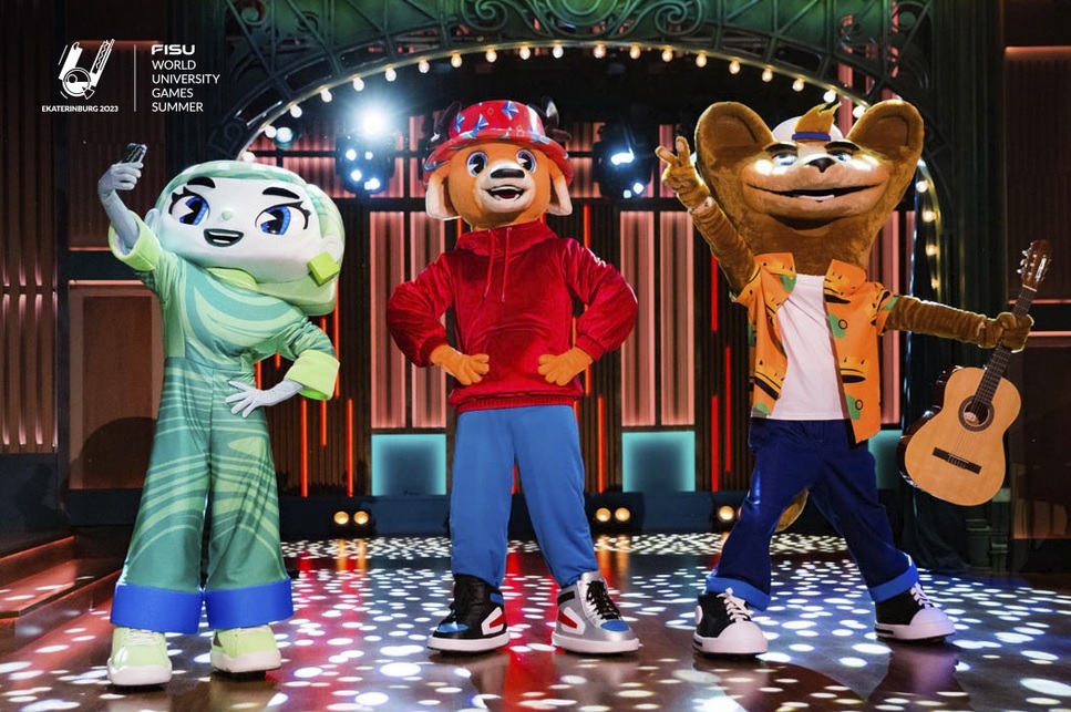 Глава Минспорта представил талисманы Универсиады-2023 в Екатеринбурге