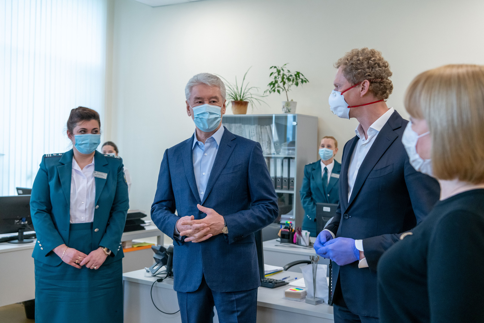 Сергей Собянин осмотрел новое здание ФНС на западе Москвы