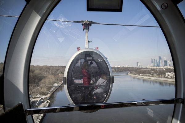 Москвичей с инициалами «МКД» будут бесплатно катать на канатной дороге целый год