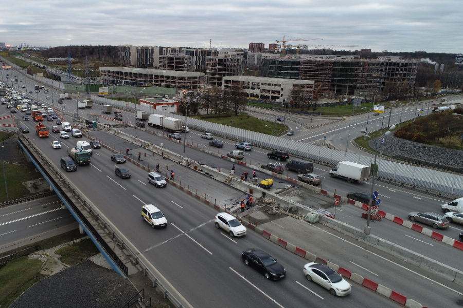 Завершен капитальный ремонт Сколковского путепровода