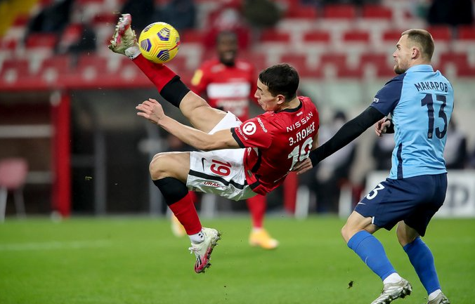 «Спартак» обыграл «Ротор» в матче 16-го тура РПЛ