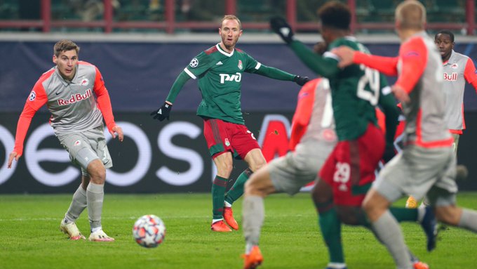 «Локомотив» лишился шансов выйти в плей-офф Лиги чемпионов