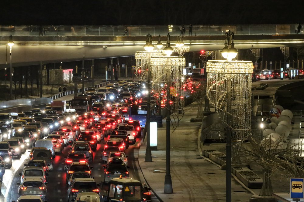 Дептранс прогнозирует уменьшение автомобильного потока с 21 декабря