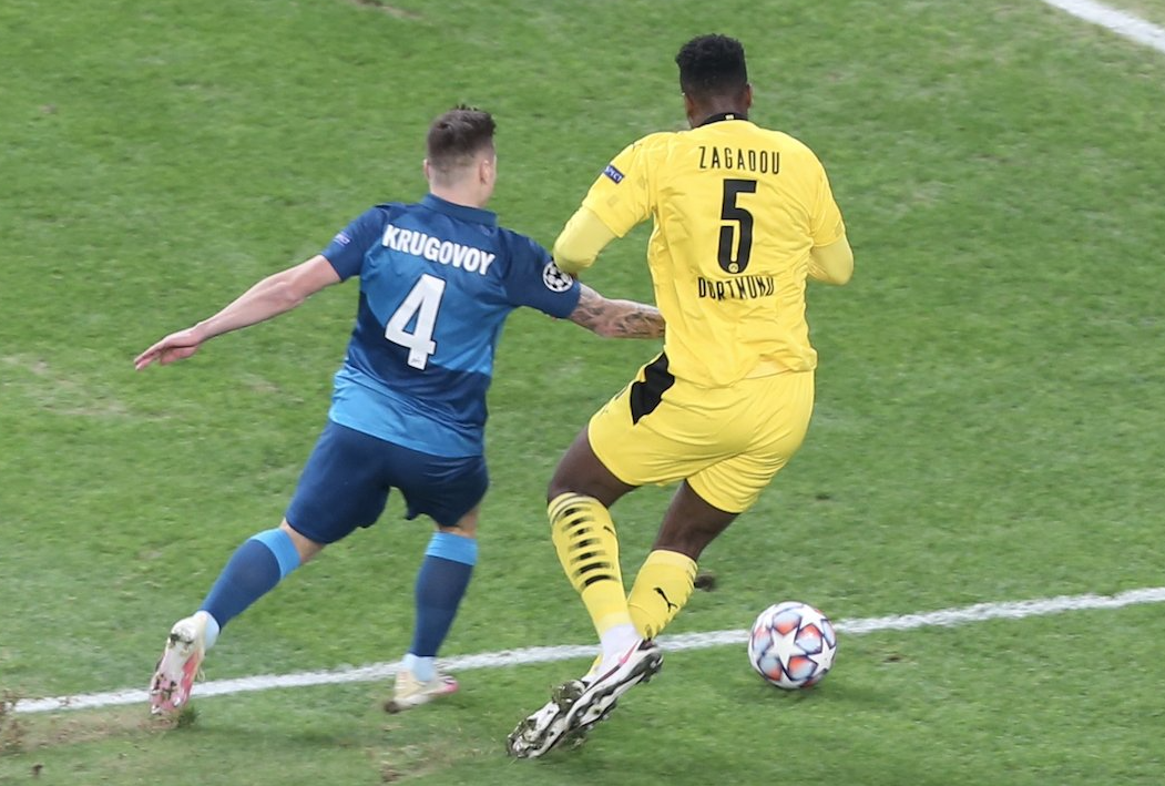 «Зенит» потерпел пятое поражение в Лиге чемпионов, уступив «Боруссии»