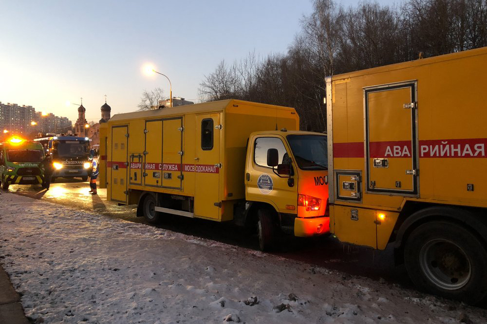 Локализована утечка из колодца на водопроводной сети в Таганском районе