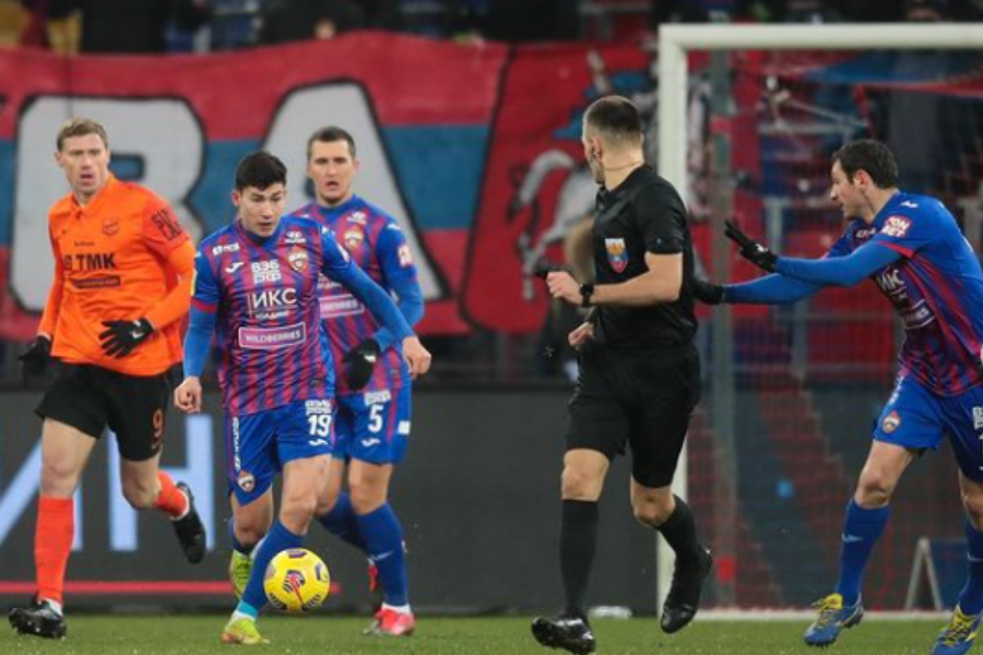 Московский ЦСКА упустил победу в матче РПЛ с «Уралом»