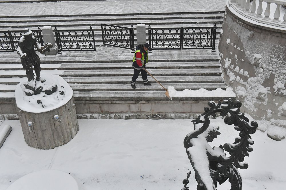 Вильфанд: Высота снежного покрова в Москве в субботу вырастет до 8 сантиметров