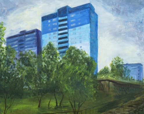 Фонд капремонта в Москве открыл онлайн-выставку «Капитальная живопись»