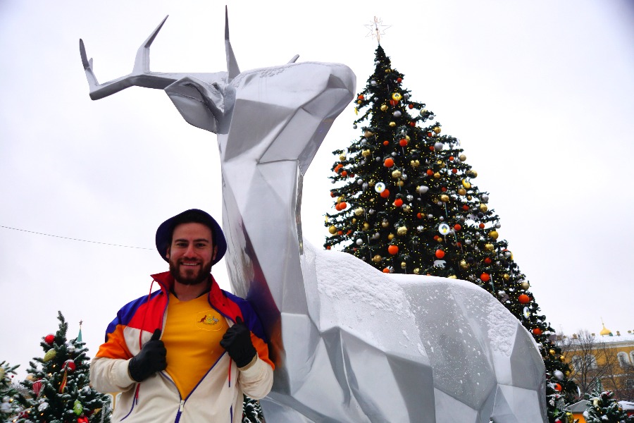 Джорджио Аракелян из Сиднея будет встречать Новый год в Москве впервые