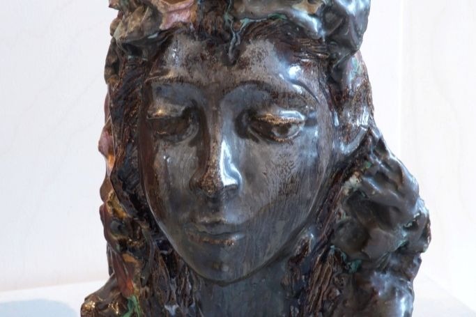 «Девушка в венке» Михаила Врубеля