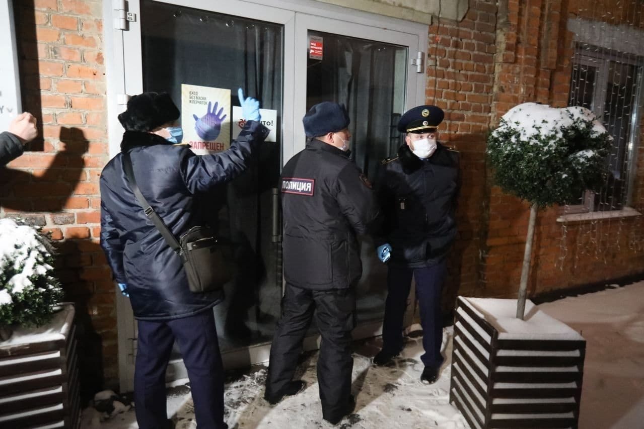 Столичному ресторану грозит штраф за нарушение антиковидных мер