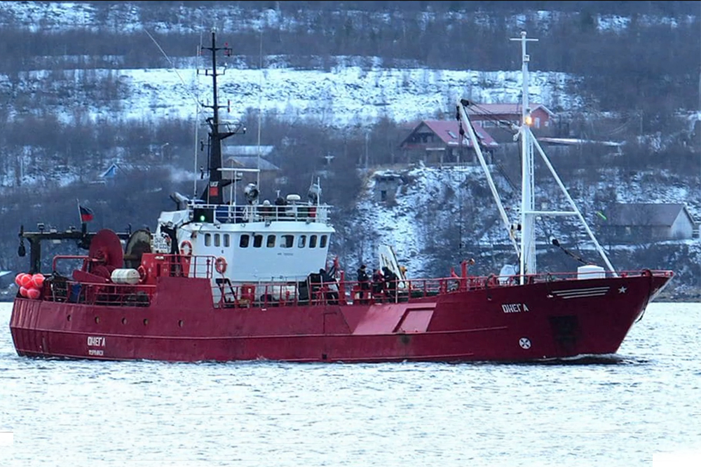 Поисково-спасательная операция в районе крушения «Онеги» завершена