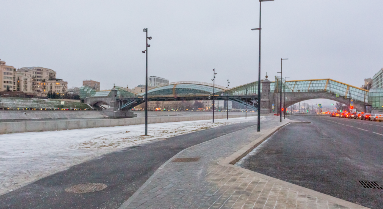 Завершено благоустройство улиц, прилегающих к Киевскому вокзалу