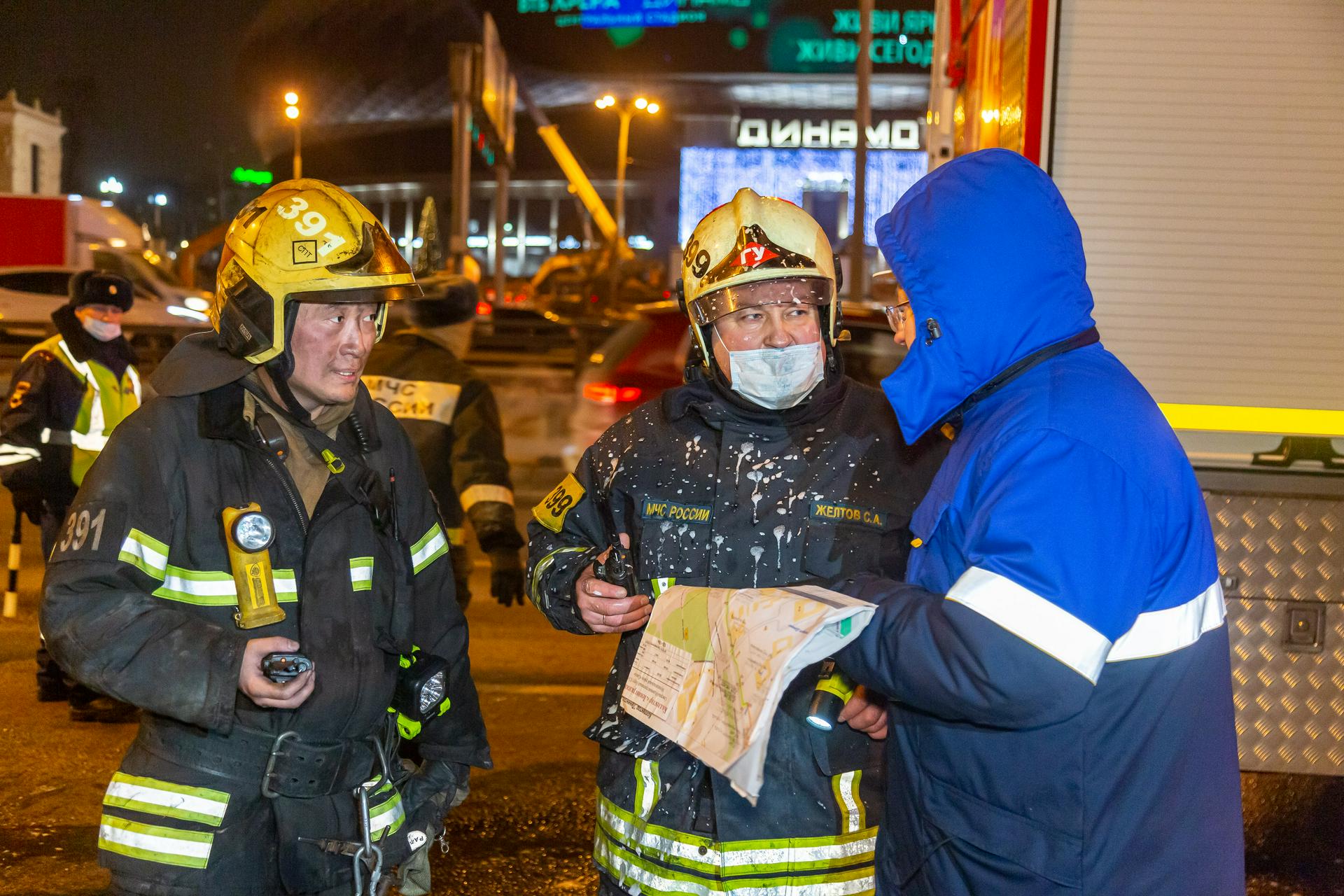 Последствия возгорания в коллекторе на Ленинградском проспекте ликвидированы