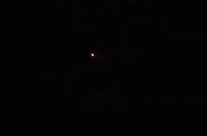 Опубликовано видео отражения ракетного удара Израиля по Дамаску