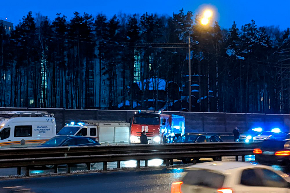 Движение восстановлено по трем полосам внешней стороны МКАД