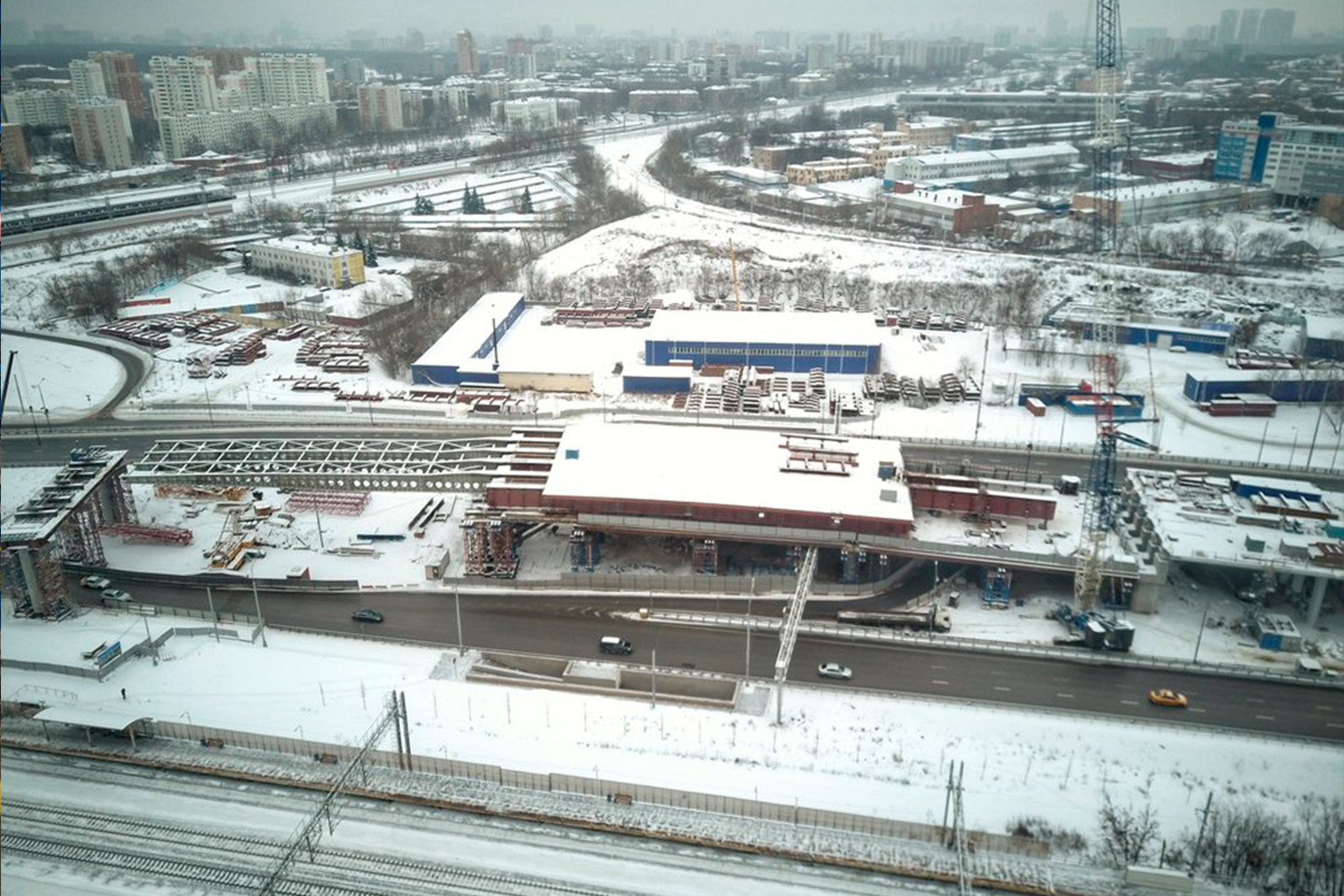 Строительство магистрали от ТТК до МКАД началось на юго-востоке Москвы