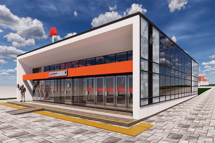 Оформление станции «Давыдково» БКЛ метро посвятят работникам МЧС