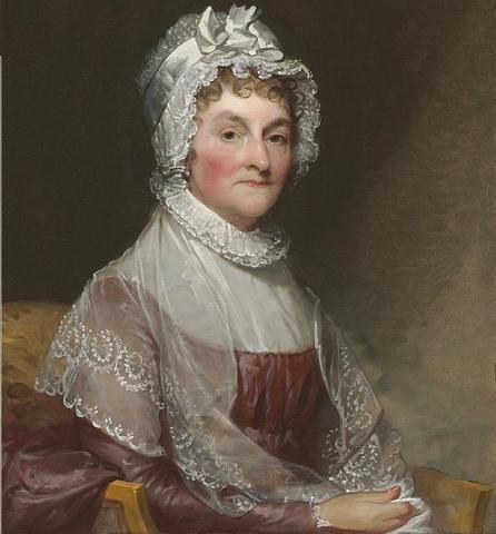 Эбигайл Смит Адамс - первая американская феминистка и супруга президента США Джона Адамса
