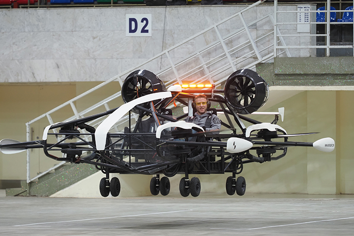 Цена поездки на аэротакси в столице составит около 200 рублей за километр