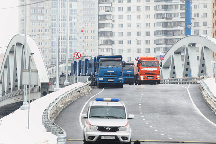 Развязка на пересечении ЮВХ с Волгоградским проспектом готова на треть