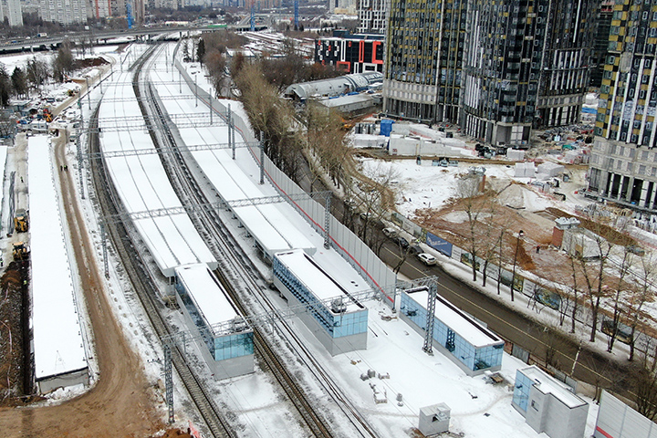 Реконструкцию трех станций будущего МЦД-4 закончат до конца года