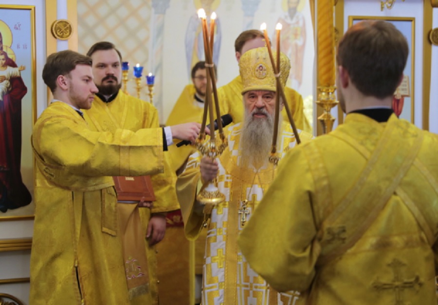 Храм в Адмиралтействе после реставрации открыли в Санкт-Петербурге