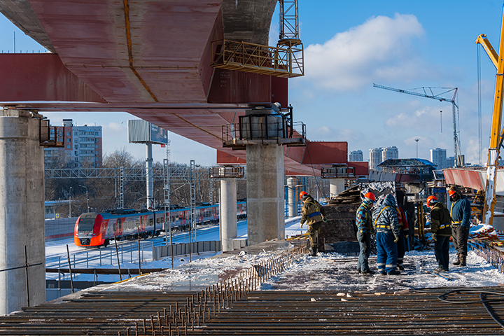 Последний этап строительства Северо-Восточной хорды начали в Москве