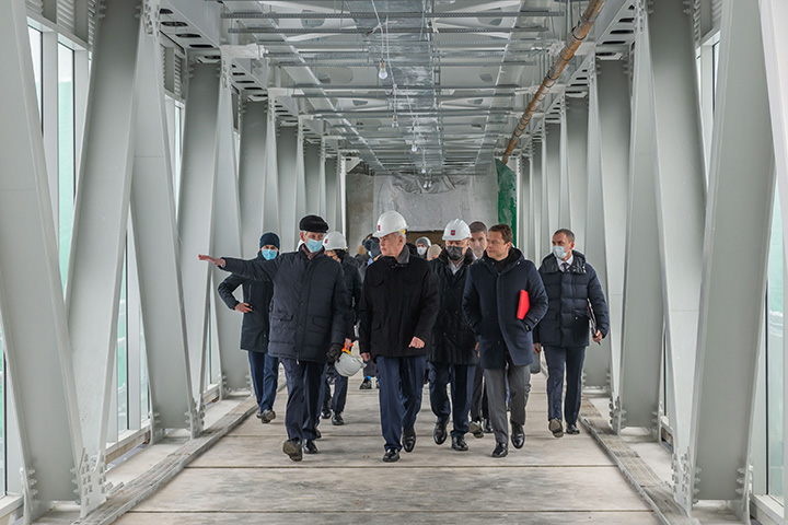 Сергей Собянин рассказал о завершении строительства нового вокзала «Восточный» в Москве