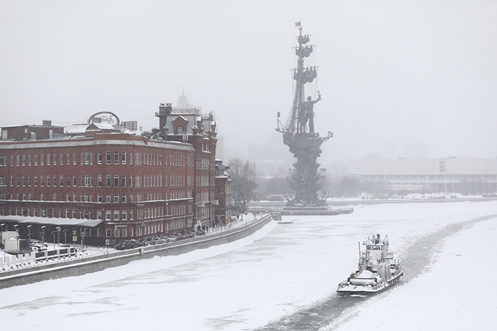 Более 65 процентов месячной нормы осадков выпало в Москве во время метели