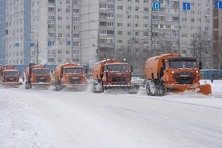 Власти могут частично перекрыть улицы в центре Москвы для уборки снега
