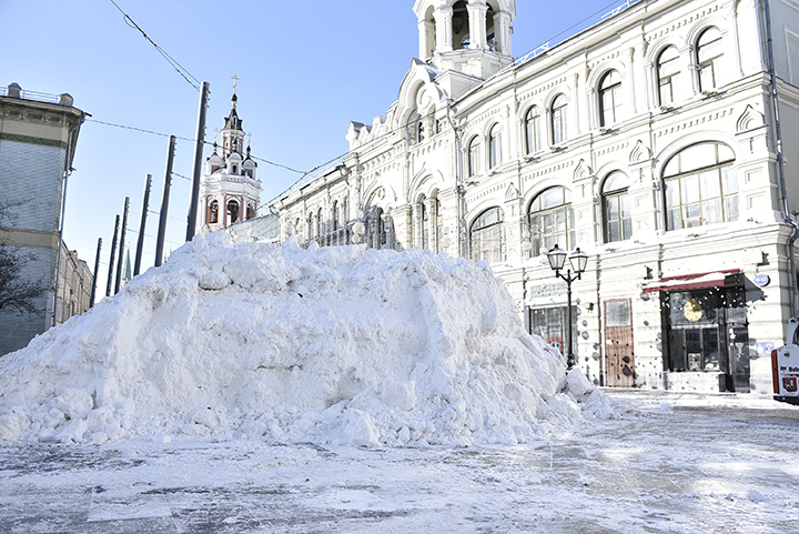 Рекордный снегопад позитивно отразился на качестве столичного воздуха