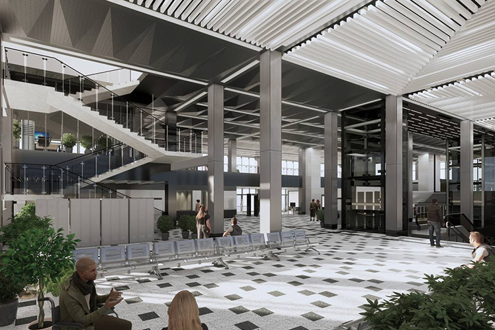 Дептранс Москвы показал, как будет выглядеть вокзал «Восточный»