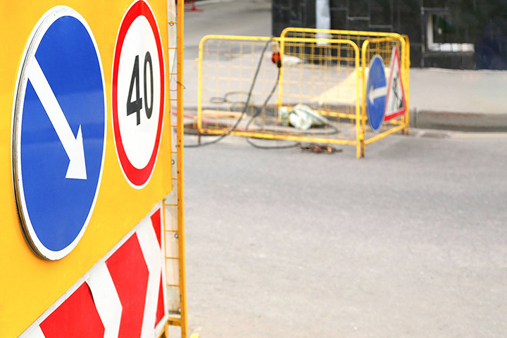 Движение в Хлебном переулке ограничат до июля 2024 года из-за строительных работ