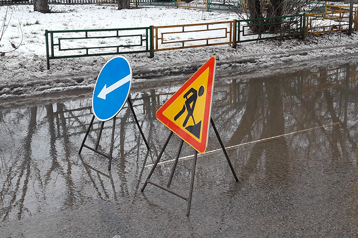 Утечку на сетях водоснабжения обнаружили в Кунцеве