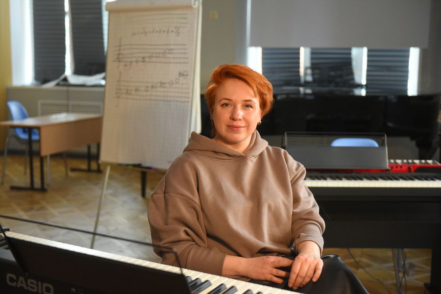 Директор Детской музыкальной школы имени А. К. Лядова Ксения Олейникова