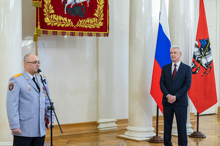 Сергей Собянин вручил премии Москвы в области обеспечения безопасности