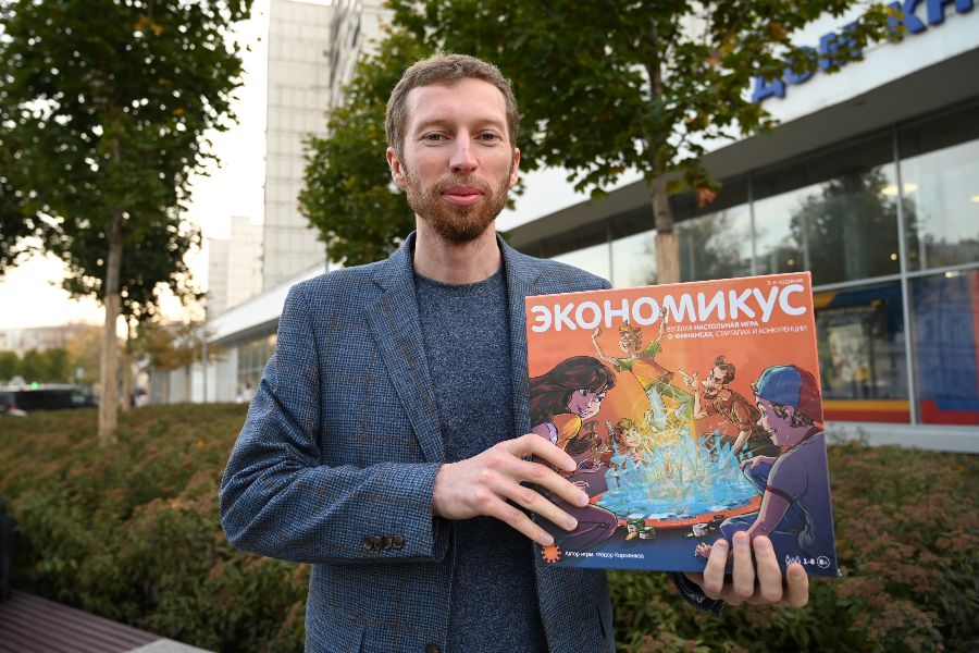 Автор и разработчик настольных игр Федор Корженков