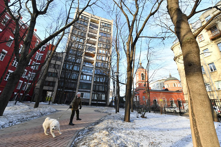 Сугробы в Москве уменьшатся на 10 сантиметров за выходные