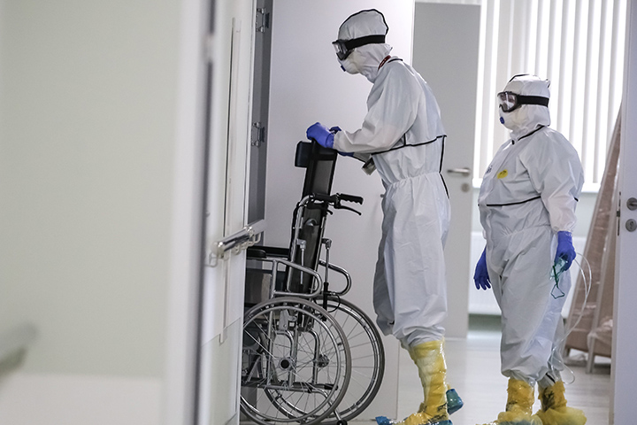 В России за сутки выявлено 9270 новых случаев коронавируса