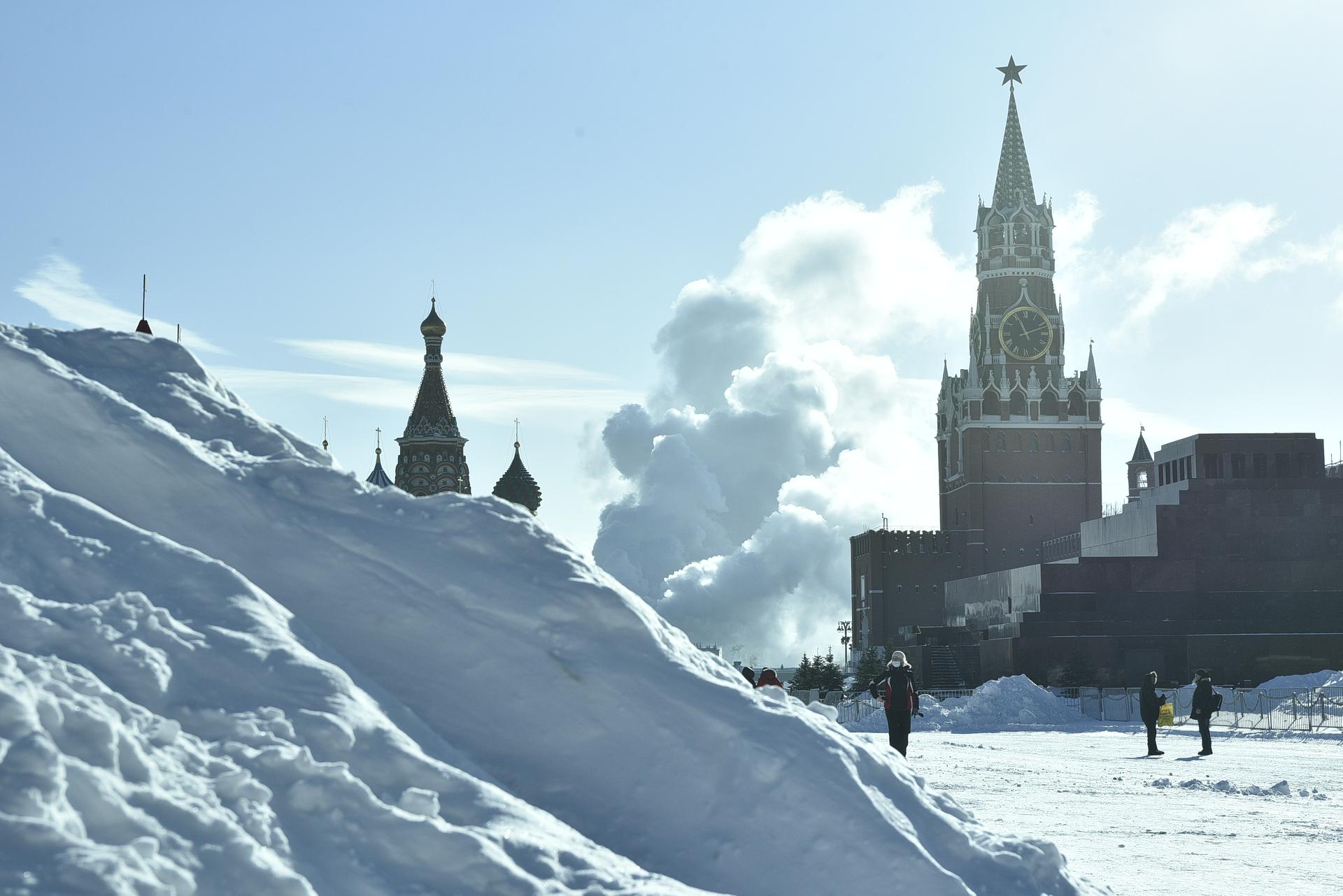 Москва мороз