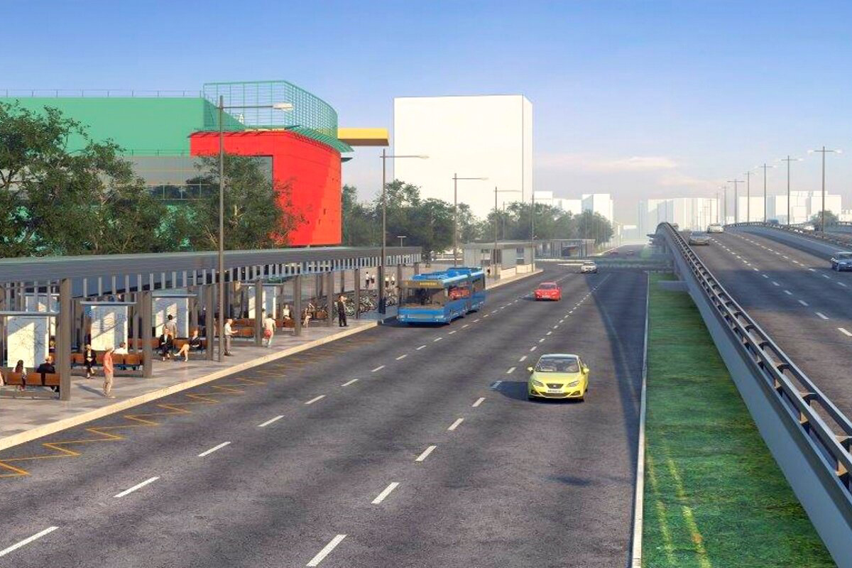 Транспортно-пересадочный узел «Калужская» появится в Обручевском районе