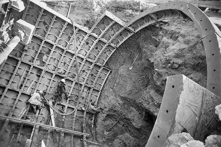  Строительство станции метро «Савеловская» Серпуховской линии