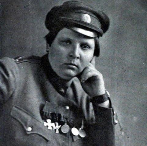 Мария Леонтьевна Бочкарева, фото 1916–1917 годов