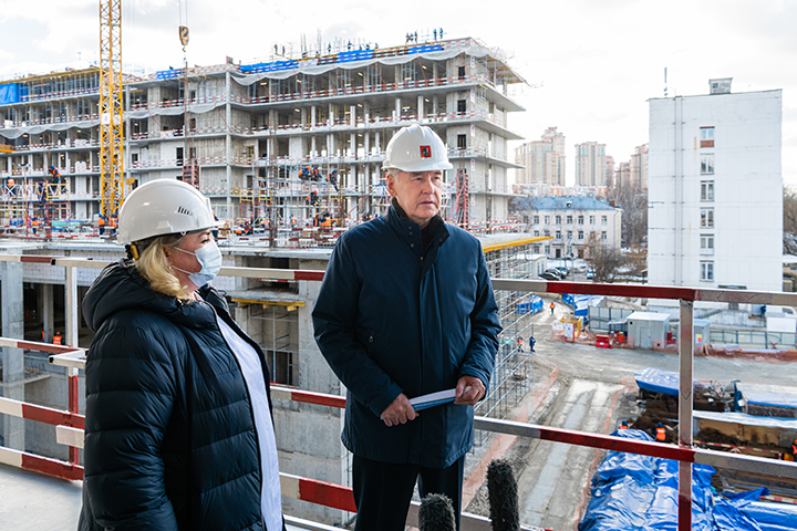 Сергей Собянин: Строительство комплекса Инфекционной больницы № 1 завершат досрочно