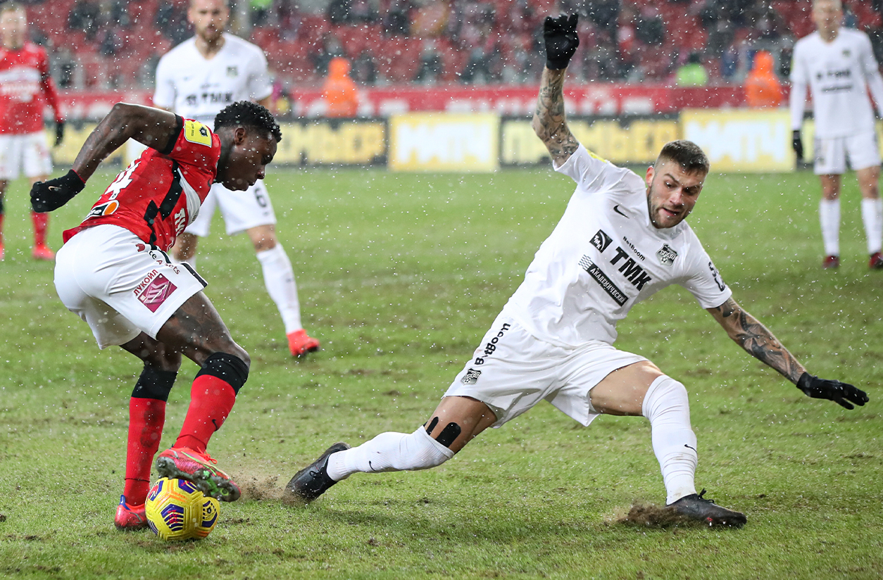 Московский «Спартак» разгромил «Урал» в матче 23-го тура РПЛ