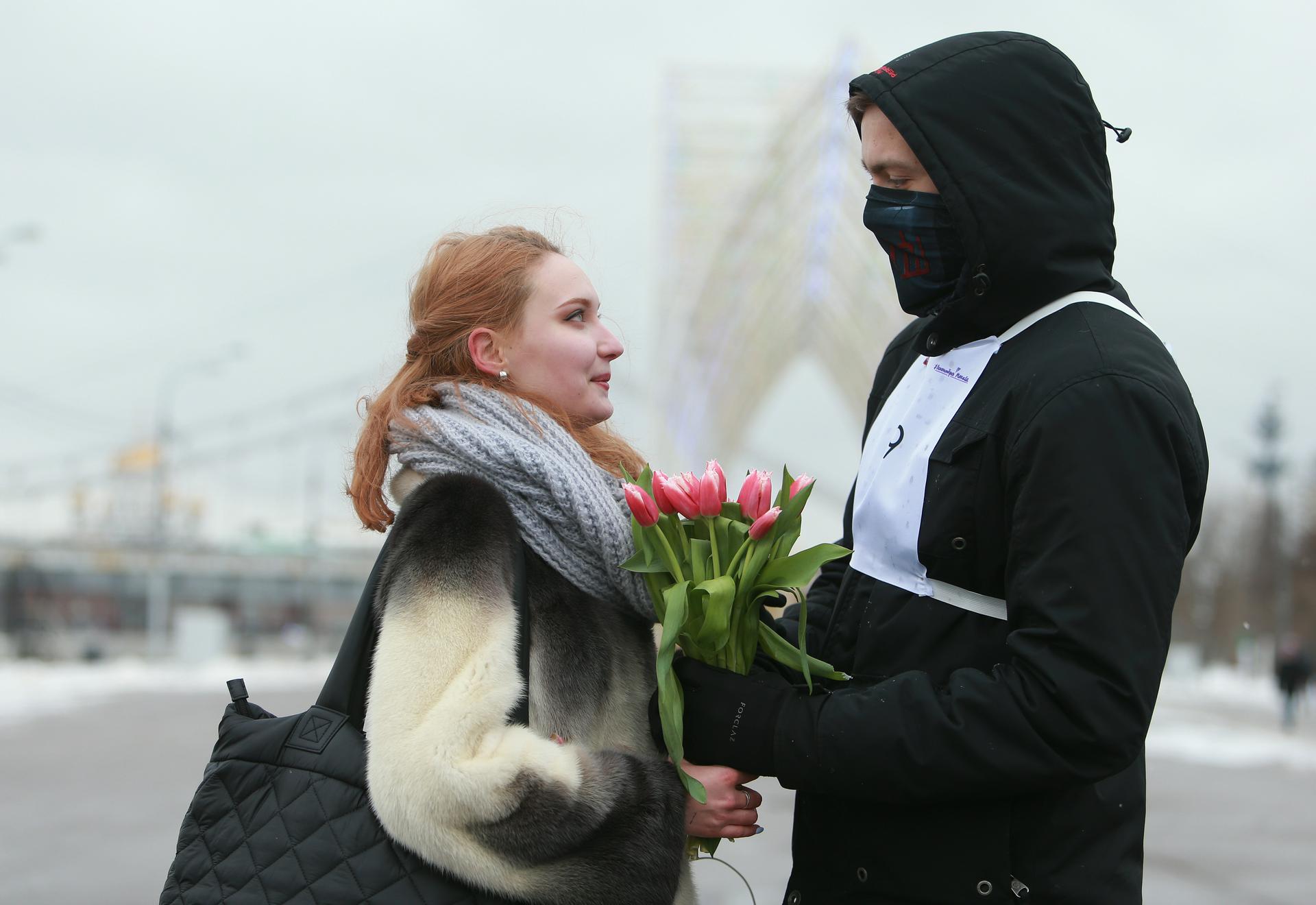 Как выбрать букет цветов для возлюбленной