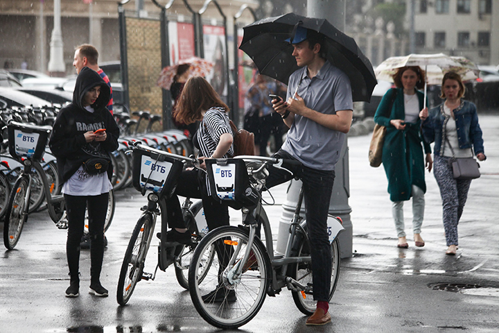 За 2021 год услугами городского велопроката Москвы воспользовались пять миллионов раз